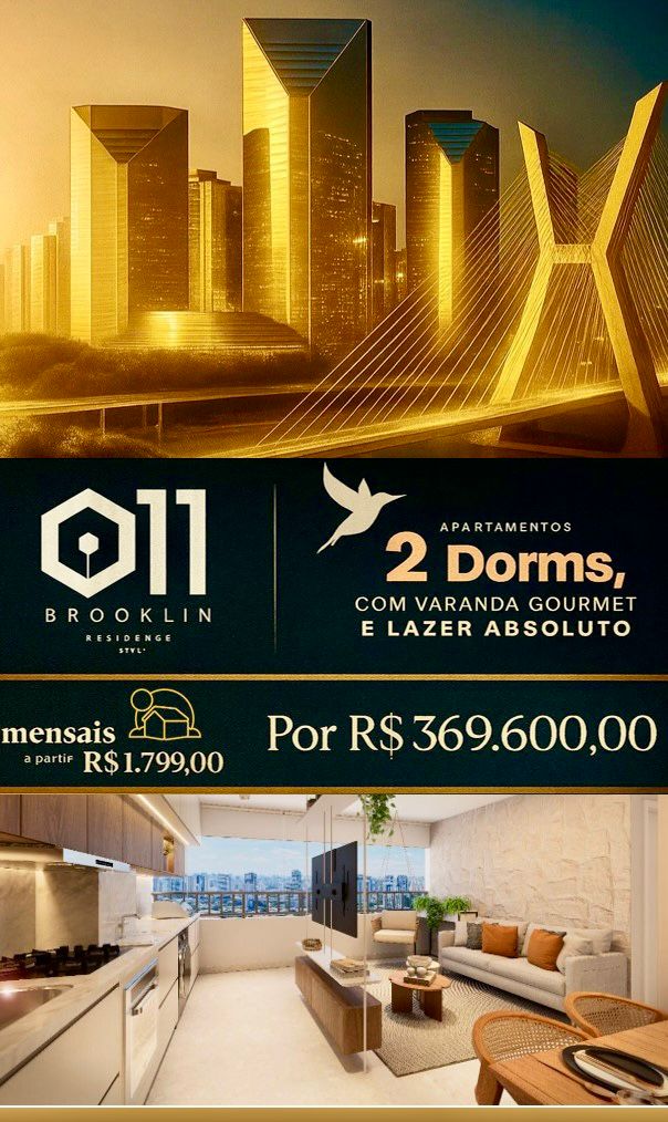 foto do anúncio More no Brooklin por muito menos 